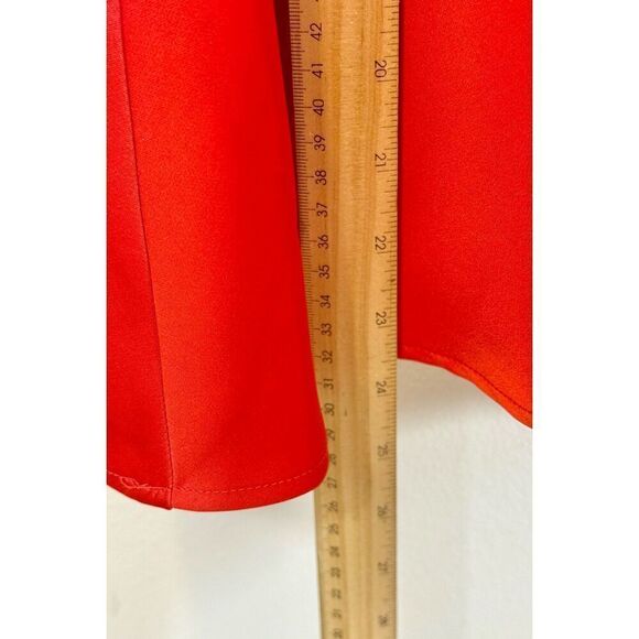 NWOT Ivy City Co Pipa Holiday Red Bow Tie Collar Fit & Flare Women's Dress XXS - Picture 12 of 14